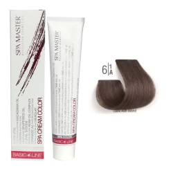 سيت صبغة شعر- لون اشقر رمادي داكن + كريم اوكسجين Hair Colour Cream- Dark Ash Blond+ Oxygen 20 Vol Set