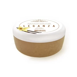 مقشر للجسم بالفانيلا والحليب 240 غم Leganza Body scrub with vanilla and milk