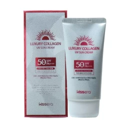 واقي شمس بعامل حماية 50 Luxury Collagen UV Sun cream SPF50+ PA+++