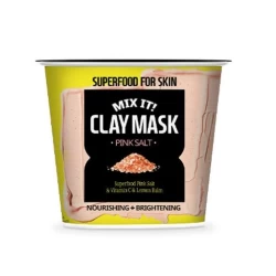 ماسك للوجه بخلاصة الملح الوردي Clay Mask Pink Salt