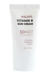 MELAFIL Vitamin B Sun Cream (SPF50+ PA++++) كريم واقي الشمس بفيتامين ب MELAFIL