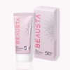BEAUSTA PINK TONE UP MILD SUN CREAM SPF 50+/PA++++ كريم واقي شمس وردي لطيف لتفتيح اللون SPF 50+/PA++++