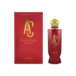 ASTEN I NEED YOU ROUGE 100ML EDP عطر آستين أحتاجك روج 100 مل ماء عطر