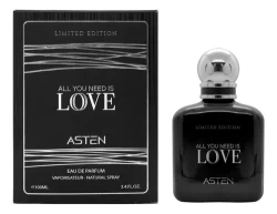 ASTEN ALL YOU NEED IS LOVE 100ML EDP عطر آستين كل ما تحتاجه هو الحب 100 مل