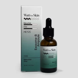 أمبول باكوتشيول سيكا إكسوسوم-B لتقوية حاجز البشرة Wati for Skin Bakuchiol Cica Exosome-B Barrier Ampoule - 30ml