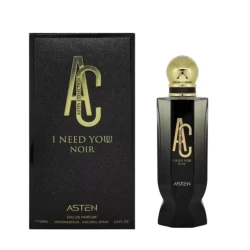 عطر آي نيد يو نوير Eau De Parfum للنساء 100 مل I Need You Noir Eau De Parfum Womens Perfume 100ml