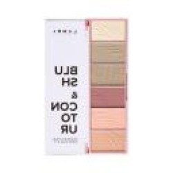 Blush & Contour Face Palette باليت كونتور وبلاشر للوجه