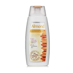 حليب منظف للبشرة الجافة والحساسة بخلاصة اللوز Almond Cleansing Milk For Dry & Sensitive Skin