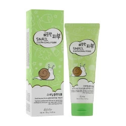 غسول رغوي بخلاصة البزاق للبشرة Pure Skin Snail Cleansing Foam