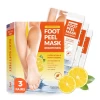 Farmskin Foot Peel Mask Brightening 3 Set قناع تقشير القدمين للتفتيح (3 مجموعات)