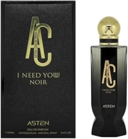 ASTEN I NEED YOU NOIR 100ML EDP عطر آستين أحتاجك نوار 100 مل ماء عطر