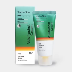 كريم للوجه مهدئ للبثور بزيت شجرة الشاي Tea Tree Cica Blemish Soothing Volufroshot Cream 50ml