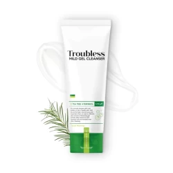 غسول جل رغوي لطيف للوجه بشجرة الشاي Mild Gel Cleanser Deep Cleansing Foam