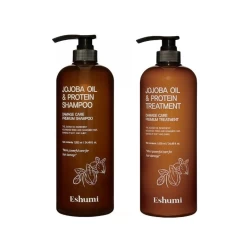 سيت شامبو + معالج للشعر بزيت الجوجوبا والبروتين Jojoba Oil & Protein Shampoo + Treatment for Hair