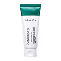 غسول رغوة لتنظيف البشرة بعشبة السنتيلا BEAUSTA Cicarecipe Cleansing Foam With Centella 100 ml