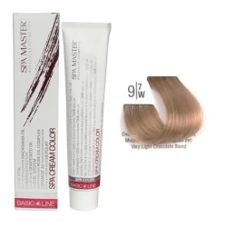 سيت صبغة شعر- مجموعة تدرجات لون الشوكلاته + كريم اوكسجين Spa Master Hair Colour Cream- Chocolate Shades+ Oxygen 30 Vol Set