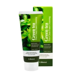 غسول رغوي الشاي الاخضر Eshumi Green Tea Pore Clean Foam Cleansing